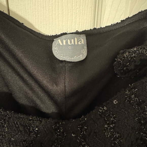 ARULA Leighton Skirtall Black Sparkle Size 3x C - Picture 5 of 6